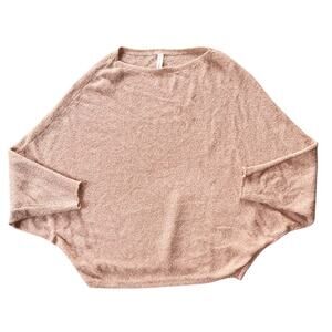 Wishlist Dolman Sleeve Relaxed Fit Rose Pink Top Small/Medium